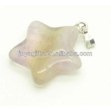 Vente en gros pendentif en aluminium fluorite haute qualité pour collier